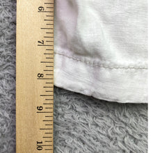 Load image into Gallery viewer, Faded Glory Shorts Womens 8 White Nautical Beachy Coastal Linen Blend Travel

