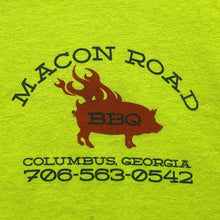 Load image into Gallery viewer, Macon Road BBQ Shirt Mens Large Our Butts Are Smokin Graphic Promo AOP Advertise
