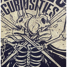Load image into Gallery viewer, American Apparel Shirt Mens 2XL Black Oddities Curiosities Skeleton Grunge
