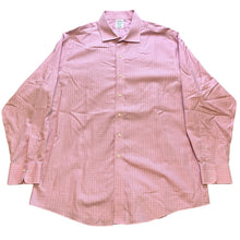 Load image into Gallery viewer, Brooks Brothers Shirt Mens 18-36 Regent Pink Checkered Dress Acadmia Preppy
