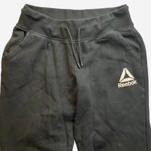 Load image into Gallery viewer, Reebok Sweatpants Mens Medium Jogger Activewear Training Gym SpellOut Logo Black
