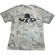Load image into Gallery viewer, Sport-Tek Shirt Mens Large UFO Club Camo Spell Out Athleisure Stretch Streetwear
