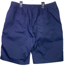 Load image into Gallery viewer, Fashion Style Shorts Mens 36x10 Navy Blue Pull On Drawstring Chore Streetwear
