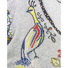 Load image into Gallery viewer, John Mark Blouse Womens Large Embroidered Patchwork Boho Hippie Peasant Cottage
