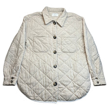 Load image into Gallery viewer, Z Supply Shirt Womens Small Quilted Outdoor Shacket Preppy Minimalist Streetwear
