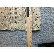 Load image into Gallery viewer, Aeropostale Sweater Womens Large Beachy Hooded Crochet Travel Office Streetwear

