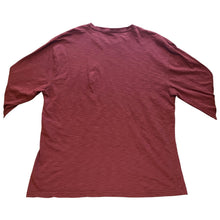 Load image into Gallery viewer, Marc Ecko Shirt Mens 2XL Maroon Long Sleeve Zip Pocket Casual Pull Over
