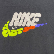 Load image into Gallery viewer, Nike Shirt Mens Medium Black Spell Out Script Athletic Athleisure Everyday
