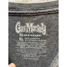 Load image into Gallery viewer, Gas Monkey Garage Shirt Adult Extra Large Gray Dallas Texas Streetwear Biker Men
