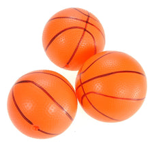 Load image into Gallery viewer, Pack Of 3 Inflatable Magic Shot Mini Hoop Basketballs With Pump  (available for purchase in increments of 1)
