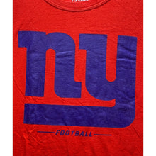 Load image into Gallery viewer, New York Giants Shirt Mens Extra Large NFL Football NY Red Blue Spell Out
