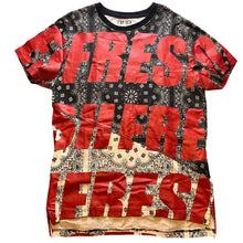 Load image into Gallery viewer, Another Hype Piece Shirt Mens Extra Large Fresh Spell Out Wrap Around AOP
