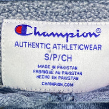 Load image into Gallery viewer, Champion Hoodie Mens Small Pull Over Athleisure Denim Blue Streetwear Grunge
