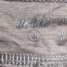 Load image into Gallery viewer, Aerie Leggings Womens Medium Taupe Athleisure Joggers Comfy Streetwear Work Out
