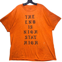 Load image into Gallery viewer, Division of Labor Shirt Mens Extra Large Spell Out Grunge Thrashed Streetwear
