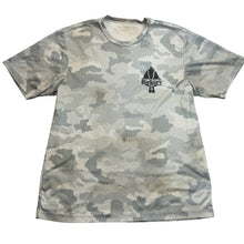 Load image into Gallery viewer, Sport-Tek Shirt Mens Large UFO Club Camo Spell Out Athleisure Stretch Streetwear

