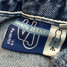 Load image into Gallery viewer, Venezia Jeans Shorts Womens 20 Cut Off Pull On Drawstring Beachy Coastal
