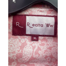 Load image into Gallery viewer, Reata Western Wear Shirt Men Paisley AOP Pearl Snaps Contract Cuff Rodeo Country
