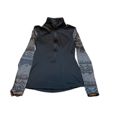 Load image into Gallery viewer, Nike Shirt Womens Medium Athletic Dri Fit Geometric Athleisure Full Zip
