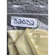 Load image into Gallery viewer, T Harris London Shirt Mens Large Yellow Striped Preppy Academia Office Career
