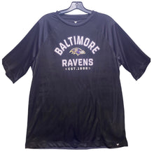 Load image into Gallery viewer, Baltimore Ravens Shirt Mens Extra Large NFL Football Athletic Black AFC Logo
