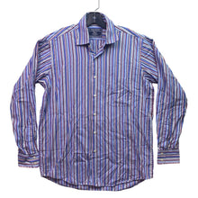 Load image into Gallery viewer, Charles Tyrwhitt Shirt Mens Large Striped Button Down Preppy Academia Career

