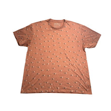 Load image into Gallery viewer, Eddie Bauer Shirt Mens Rust Orange Pine Tree AOP All Over Print Short Sleeve
