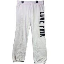 Load image into Gallery viewer, Victoria's Secret PINK Joggers Womens Small Spell Out Sweatpants Grunge Lounge
