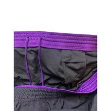 Load image into Gallery viewer, The North Face Shorts Womens Large Running Athletic Black Purple Trim Workout
