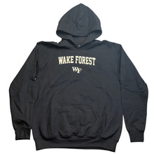 Load image into Gallery viewer, Wake Forest Hoodie Boys Large Spell Out Pull Over Athleisure Streetwear College
