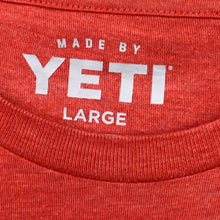 Load image into Gallery viewer, YETI Shirt Mens Large Spell Out Fishing Bear Outdoors Everyday Streetwear
