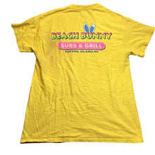 Load image into Gallery viewer, Beach Bunny Shirt Mens Medium Topsail Island  Beachy Coastal Promo Advertising

