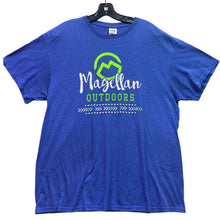 Load image into Gallery viewer, Magellan Shirt Mens Large Blue Spell Out Fishing Outdoors Everyday Streetwear
