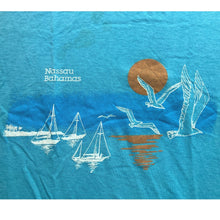Load image into Gallery viewer, Vintage Nassau Bahamas Shirt Mens Medium Single Stitch Coastal Beachy Streetwear
