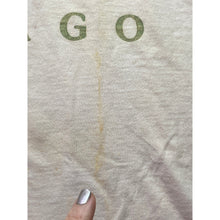 Load image into Gallery viewer, Vtg 1992 Chicago Shirt Mens Extra Large AOP Spellout Grunge Single Stitch

