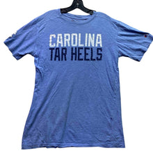Load image into Gallery viewer, Carolina Tar Heels Shirt Mens Medium Blue UNC University Spell Out Academia
