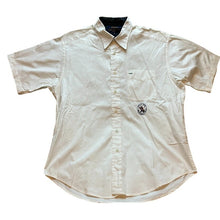 Load image into Gallery viewer, Tommy Hilfiger Shirt Mens Medium Golf 1999 US Open Pinehurst Bear Logo Beige

