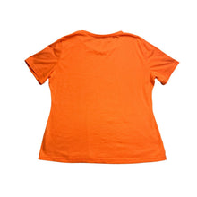 Load image into Gallery viewer, BLESSED Shirt Womens Short Sleeve T-Shirt Orange Cotton Blend Basic Tee S
