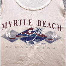 Load image into Gallery viewer, Vintage Myrtle Beach Tank Top Mens Extra Large Sleeveless Single Stitch Beachy
