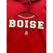 Load image into Gallery viewer, Boise Baseball Hoodie Mens Large Red Sweatshirt  Pullover Spell Out Athleisure
