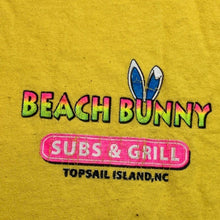 Load image into Gallery viewer, Beach Bunny Shirt Mens Medium Topsail Island  Beachy Coastal Promo Advertising
