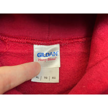 Load image into Gallery viewer, Old Mackinac Point Lighthouse Red Hoodie Mens XL Michigan Souvenir Pullover

