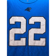 Load image into Gallery viewer, Carolina Panthers Shirt Mens Medium McCaffrey #22 Football NFL Jersey Athleisure
