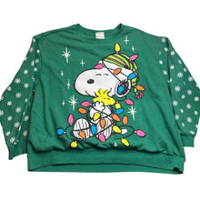 Load image into Gallery viewer, Peanuts Snoopy Woodstock Sweater Womens 3XL AOP Christmas Festival Pull Over
