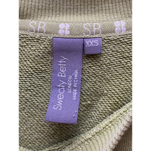 Load image into Gallery viewer, Sweaty Betty Sweatshirt Womens XXS Crewneck Pullover Athleisure Olive Green

