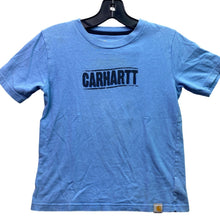 Load image into Gallery viewer, Carhartt Shirt Girls 6 Farm Tractor Spell Out Logo Country
