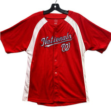 Load image into Gallery viewer, Washington Nationals Jersey Boys Large MLB Baseball Spell Out Athleisure
