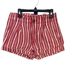 Load image into Gallery viewer, American Eagle Shorts Womens 00 Stripe Preppy Summer Stretwear Beachy Coastal

