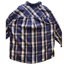 Load image into Gallery viewer, Five Brother Shirt Mens Extra Large Tall Oversize Flannel Plaid 1/4 Zip Pullover

