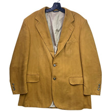 Load image into Gallery viewer, Vintage Norm Thompson Suit Coat Mens 42R Suede-Like Blazer Office Career
